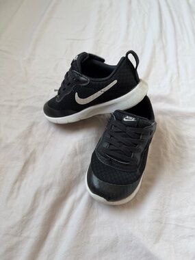 Nike Kids Black and White Athletic Sneakers